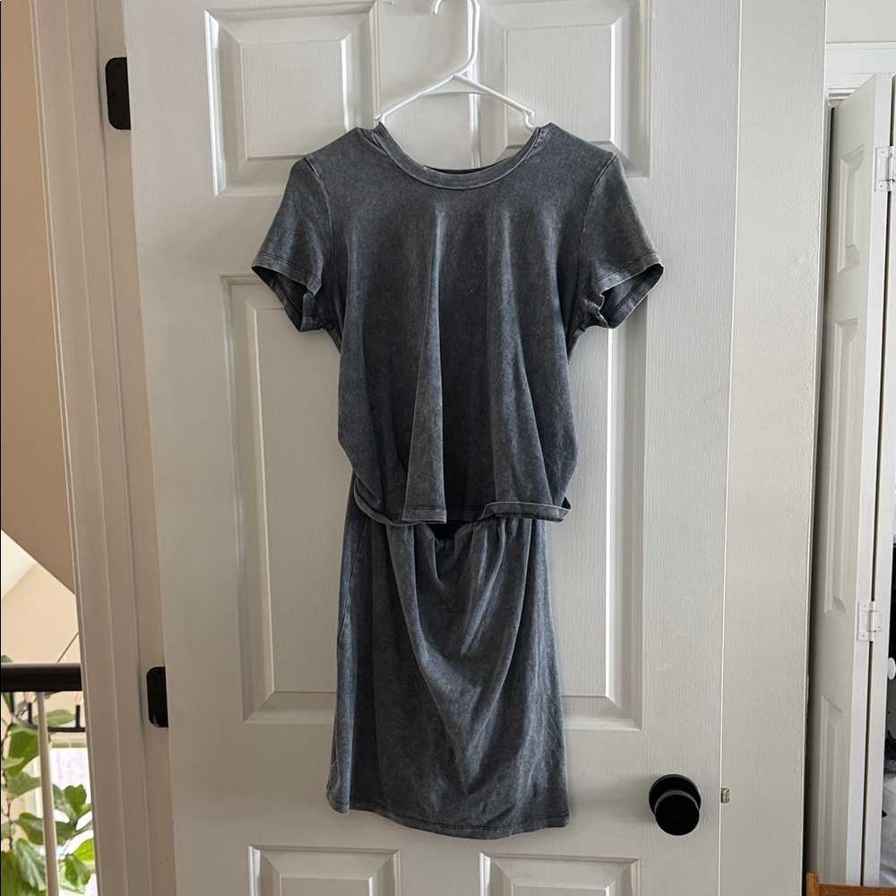 Mustard Seed Gray Casual Top